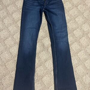 Wrangler Dark Blue Flare Women's Jeans